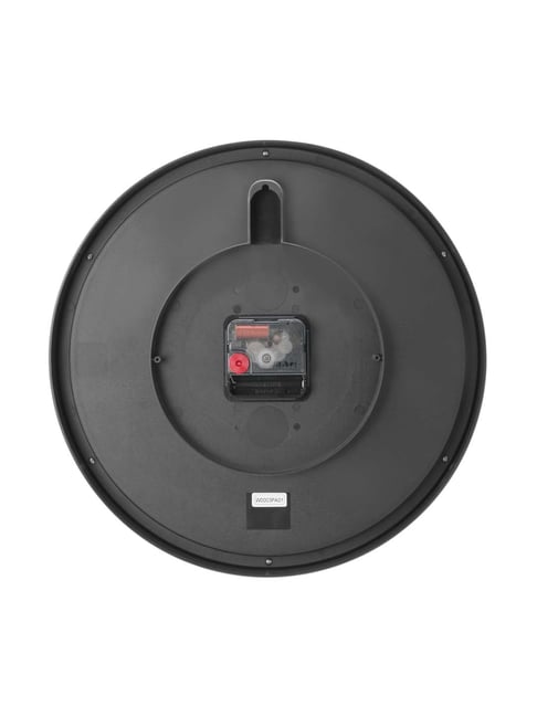 Buy Titan Contemporary Black Wall Clock 30.8 cm x 30.8 cm at Best