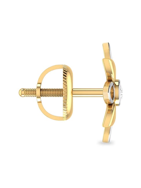 gold earrings pc jeweller