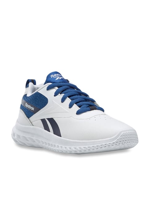 Reebok Kids Rush Runner Syn White Running Shoes - Main Image