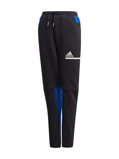 Buy Adidas Kids B Zne Black & Royal Blue Trackpants for Boys Clothing Online  @ Tata CLiQ