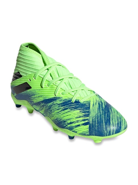 Adidas Kids Nemeziz FG J Signal Green Football Shoes