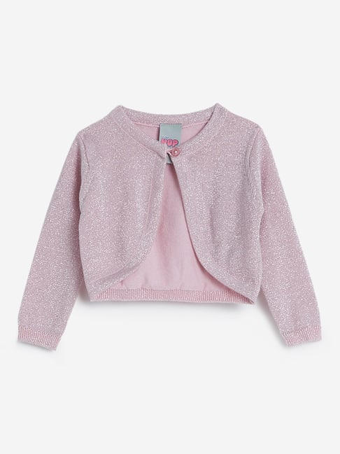 light pink shrug