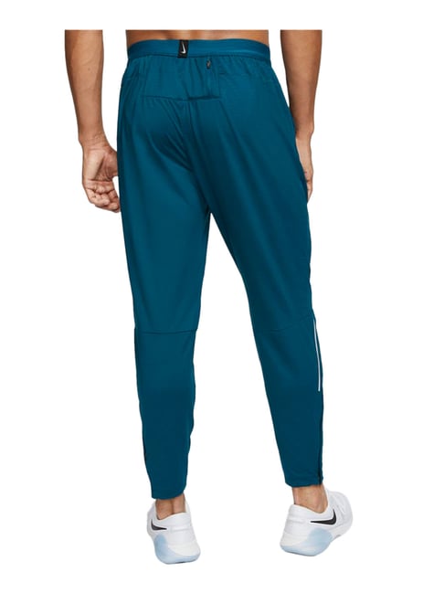 Buy Nike Phenom Teal Blue Knit Running Pants Online at Best Prices ...