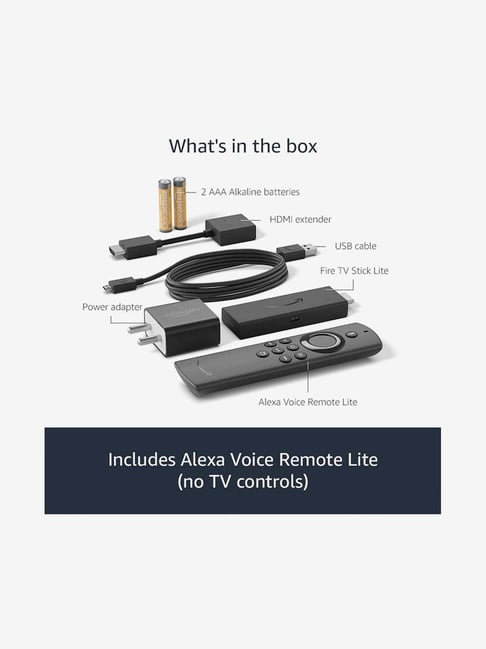 Buy Amazon Fire TV Stick Lite, Online At Best Price Tata CLiQ