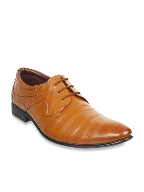 Buy Metro Tan Derby Shoes for Men at Best Price Tata CLiQ