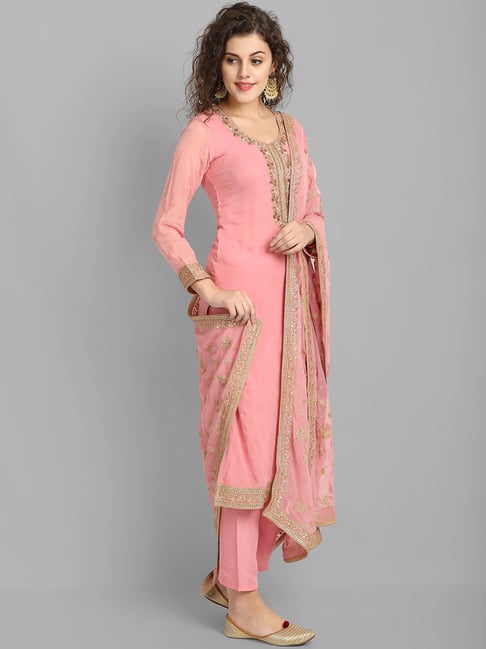 biba unstitched salwar suit