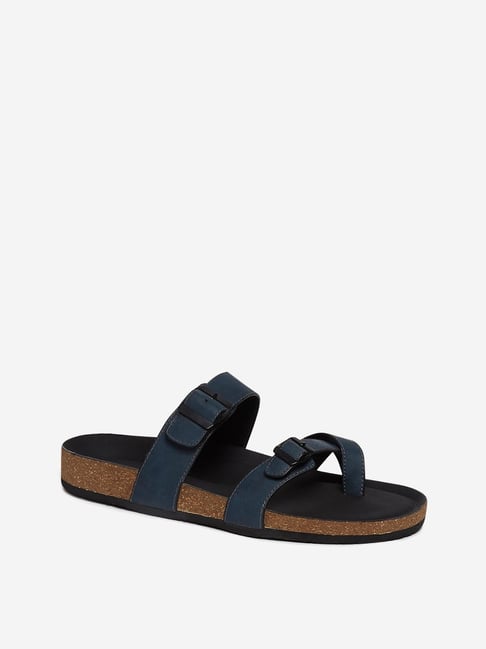 Jil Sander Flat Buckled Leather Sandals - Farfetch