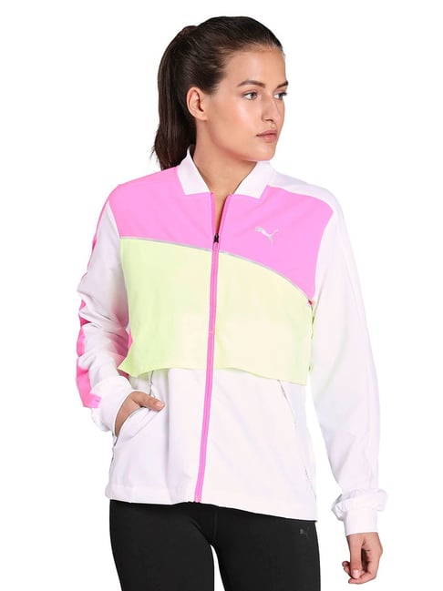 nike women's color block jacket