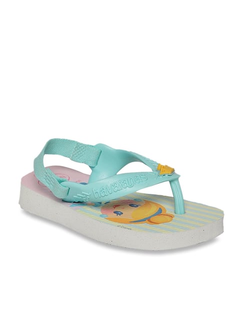 Havaianas Kids N.B.D.Princess FC Ice Blue White Flip Flops