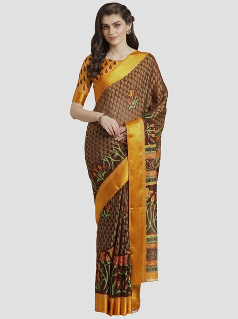 Buy JIVIKA ENTERPRISE Solid/Plain Bollywood Cotton Silk Green Sarees Online  @ Best Price In India | Flipkart.com