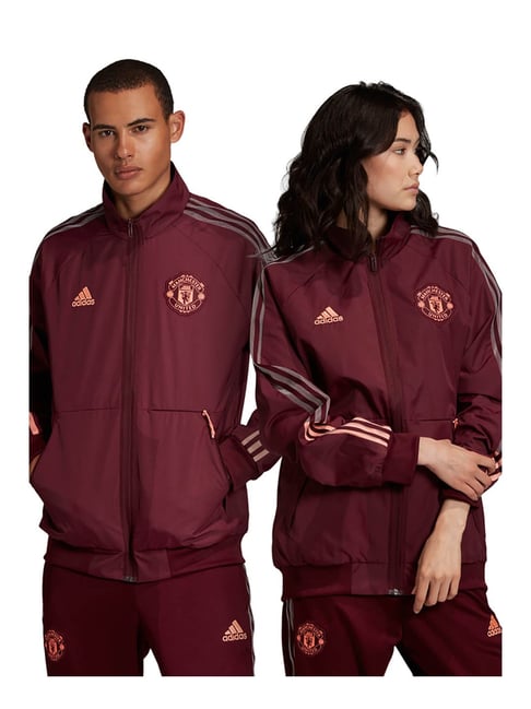 Man united maroon discount jacket