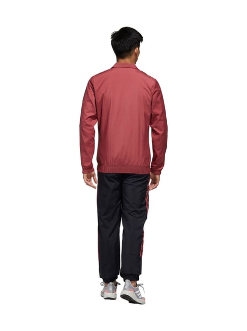 Adidas M E TS Red Slim Fit Tracksuit