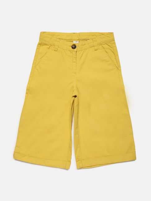 Jump Pro - Fire - Recycled ski trousers in yellow - Molo