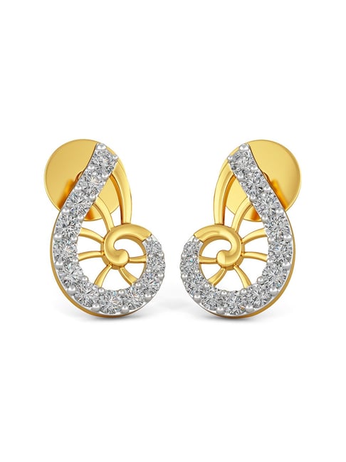 Buy Diamond Round Design Earring - Joyalukkas