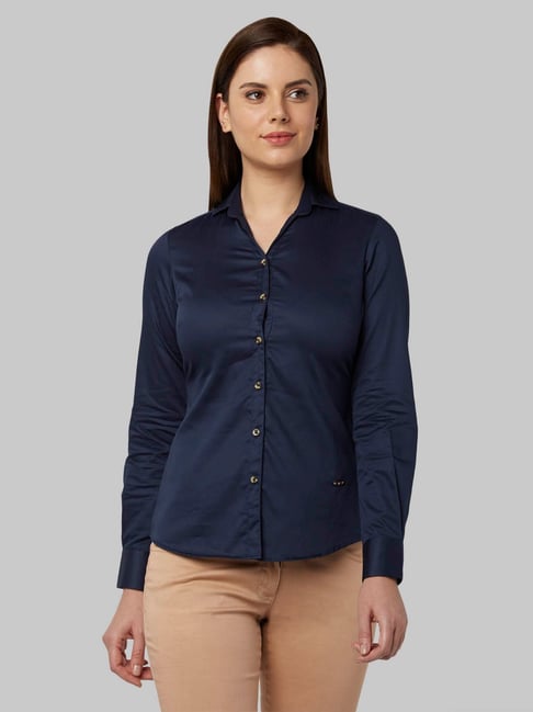 Park avenue cheap ladies formal shirts