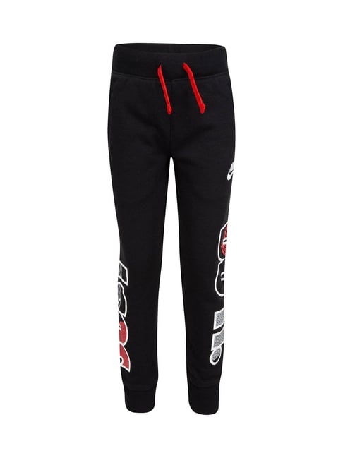 Nike Kids Black Printed Joggers