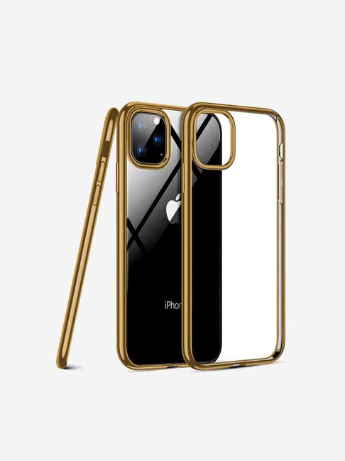 Buy Gripp Dazzle Back Cover Case For Apple Iphone 11 Pro Max Gold Online At Best Prices Tata Cliq