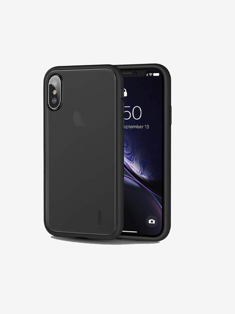 GRIPP Amaze Back Case for Apple iPhone Xs MAX 6.5 inch Back Cover (Black)