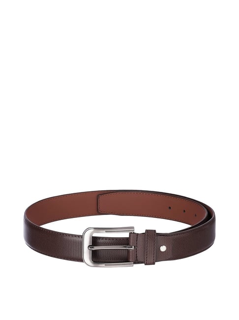 Kara Brown PU Waist Belt for Men-picture-43