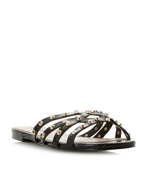 Dune London Women's Madame Di Black Casual Sandals