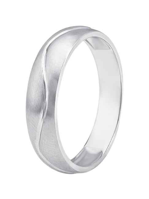 Buy Tanishq 950 Platinum Snazzy Ring for Men Online At Best Price