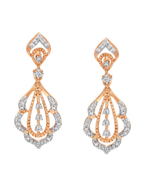 diamond danglers by tanishq