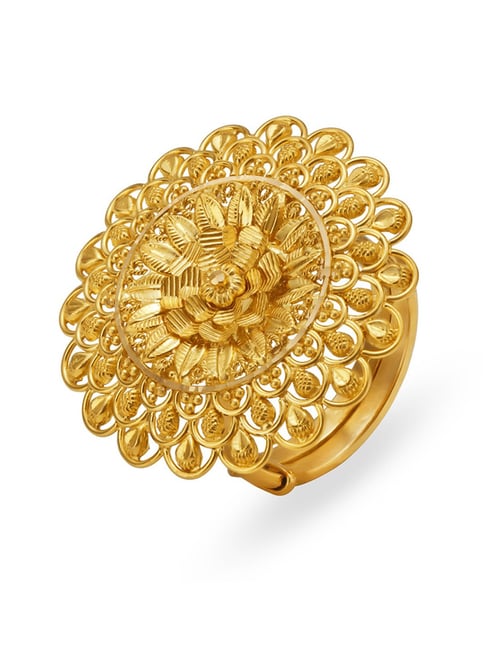 Mia By Tanishq Gold Finger Ring - Get Best Price from Manufacturers &  Suppliers in India
