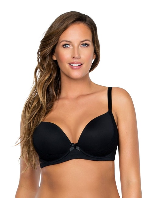Buy Hunkemoller Brown Under Wired Padded Supersoft Push Up Bra for Women  Online @ Tata CLiQ