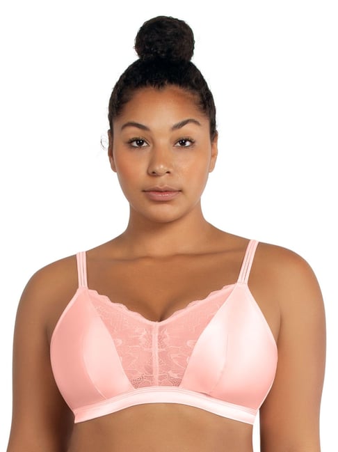 Buy PARFAIT Peach Bud Non Wired Padded Bralette for Women Online @ Tata CLiQ