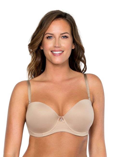 Buy PARFAIT European Nude Under Wired Padded Multiway Bra for