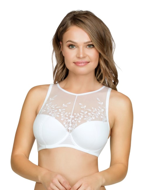 PARFAIT Ivory Under Wired Padded Multiway Bra Price in India