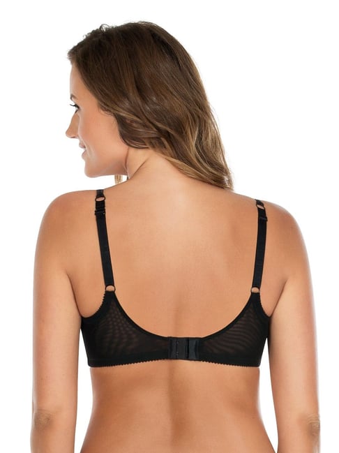 Buy PARFAIT Black Under Wired Padded Full Coverage Bra for Women Online @  Tata CLiQ