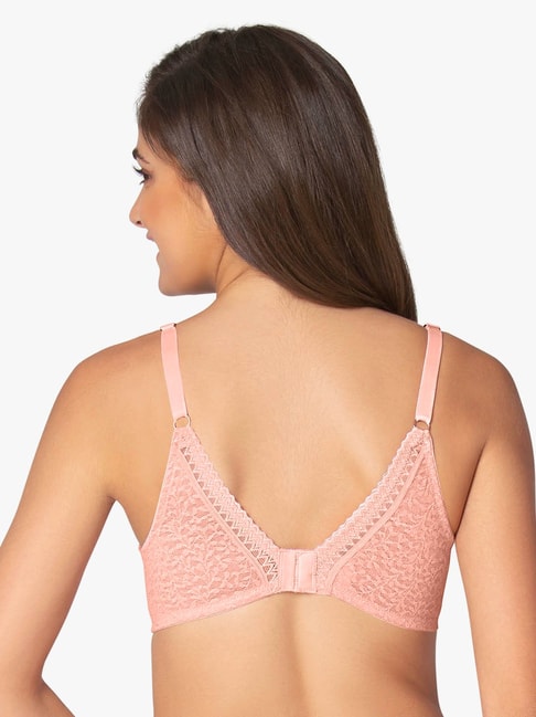 Amante Impatiens Pink Non Wired Padded T-Shirt Bra
