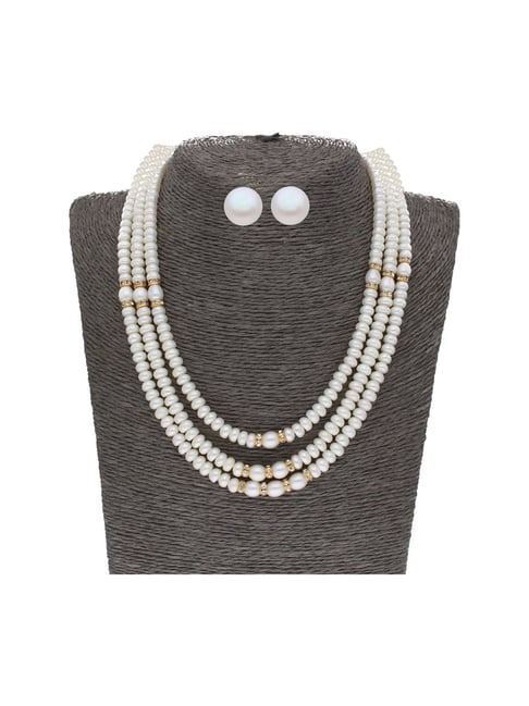 Jagdamba pearls sale set