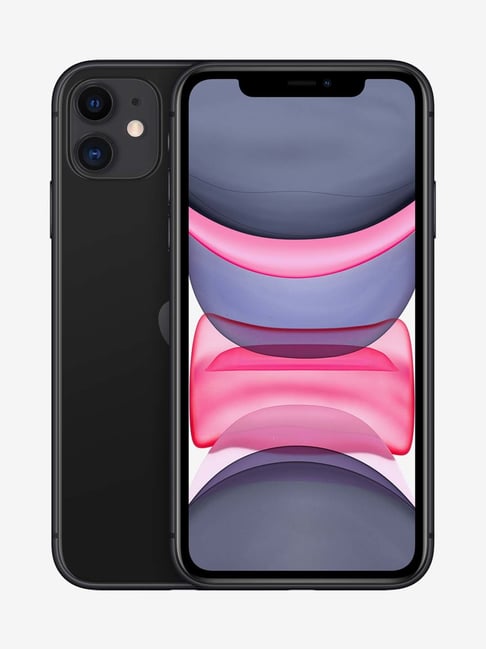 Buy Apple Iphone 11 64gb Black Online At Best Prices Tata Cliq