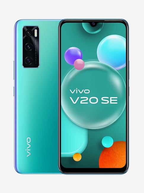 Vivo V20 Se 128 Gb Aquamarine Green 8 Gb Ram Dual Sim 4g From Vivo At Best Prices On Tata Cliq