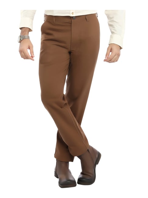 Burnt Umber Stone Slim Fit Trouser Size30  M000140 in Surat at best  price by Jade Blue Lifestyle INDIA Ltd  Justdial