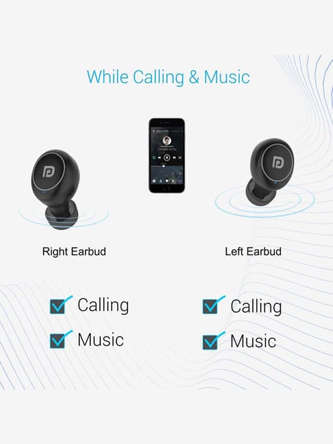 portronics true wireless earbuds