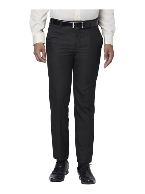 tapered fit formal pants