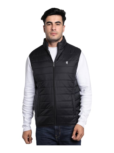 red tape black jacket