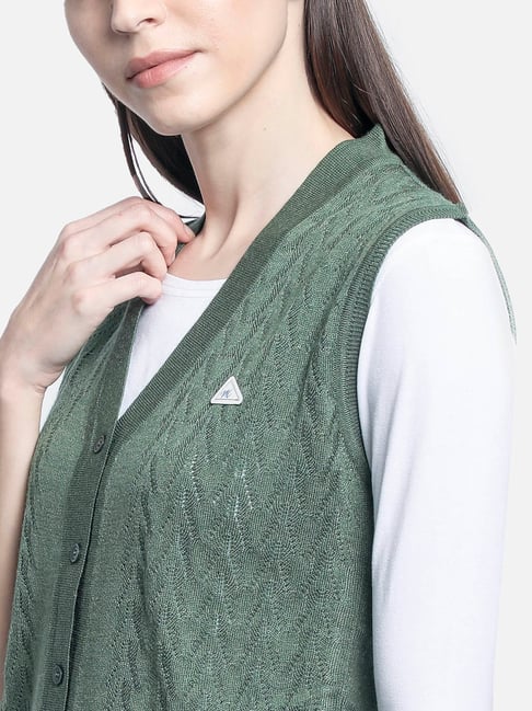 Buy Monte Carlo Green Cardigan for Women Online @ Tata CLiQ