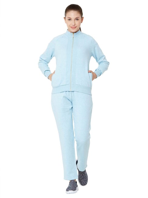 Buy Sweet Dreams Powder Blue Regular Fit Winterwear Tracksuit for Women Online Tata CLiQ