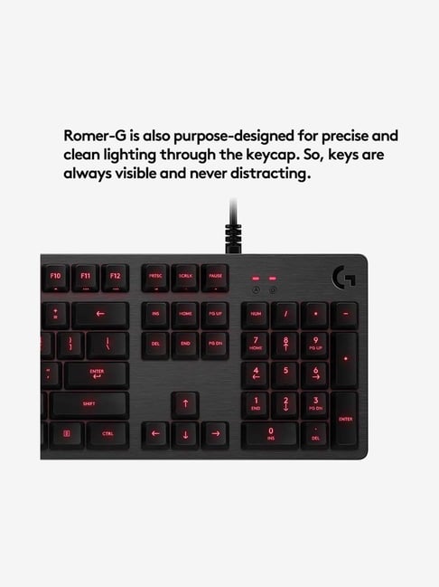 Лучшая игровая клавиатура logitech g g413 black usb