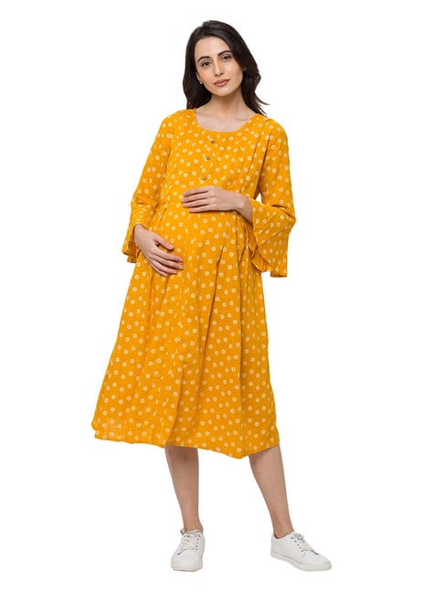 mustard yellow long dress Joanie Maxi Dress