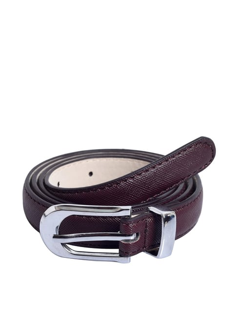Buy Crusset Brown Suede Waist Belt for Women Online At Best Price