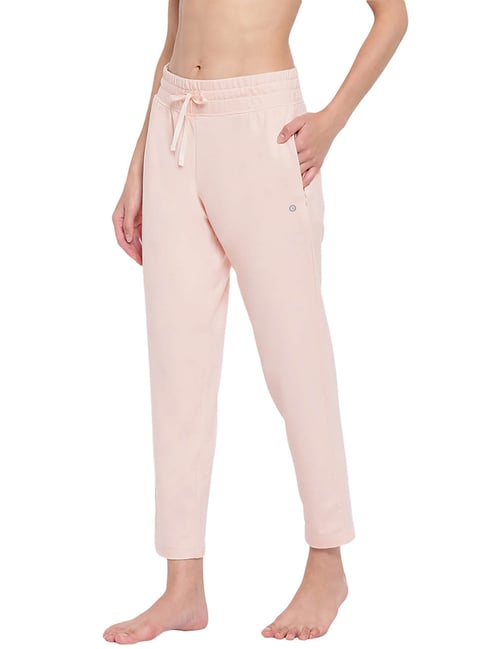 Buy Enamor Pink Pearl Mid Rise Pants for Women Online @ Tata CLiQ