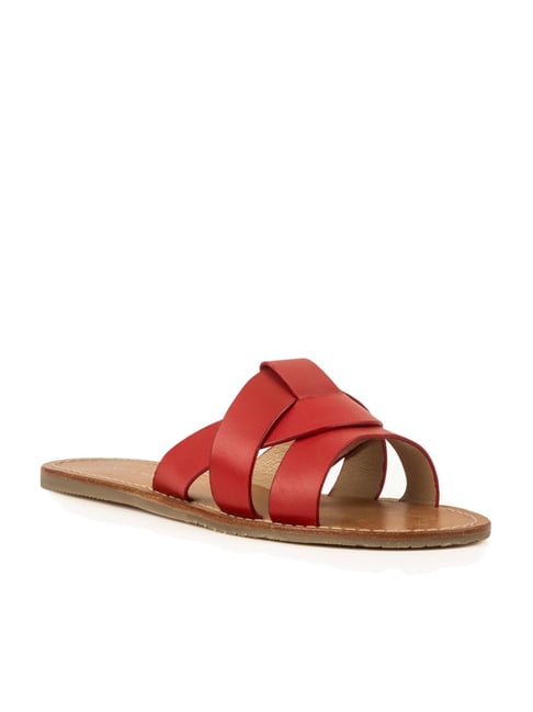 Vanilla Moon Lilly Red Casual Sandals