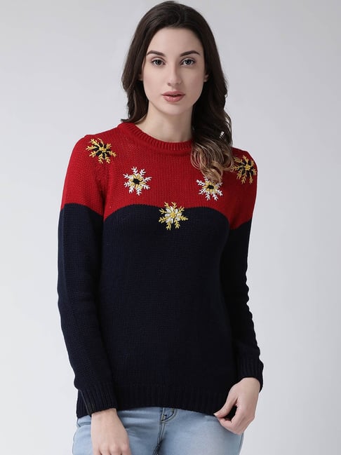 Club York Multicolor Embroidered Sweater-picture-45