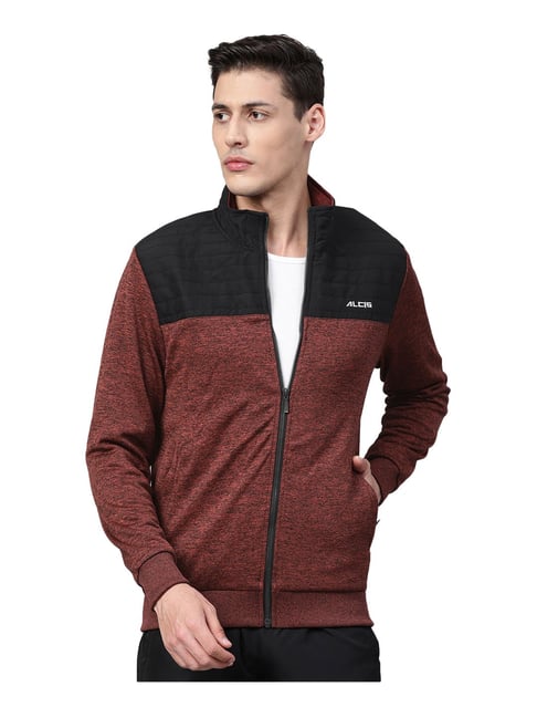 Alcis Red Full Sleeves Printed Jacket-picture-27