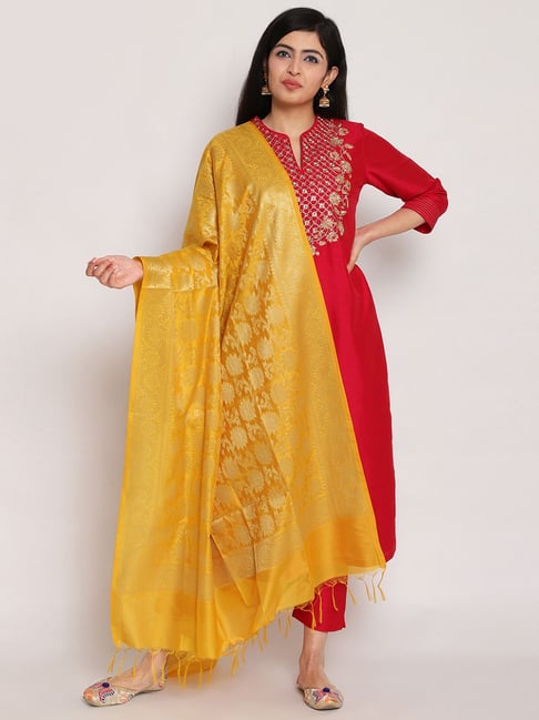 biba kurta salwar dupatta set